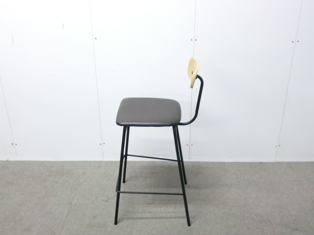 カウンターチェア / ダークブラウン / 【中古】