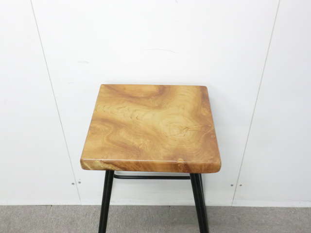 カウンターチェア / 木目調 / 【中古】