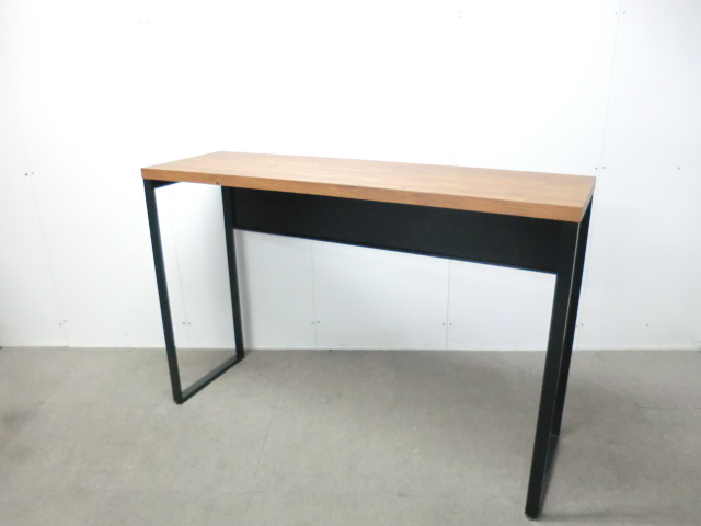 オカムラ/アルトピアッツァ/木目調/【中古】カウンターテーブ