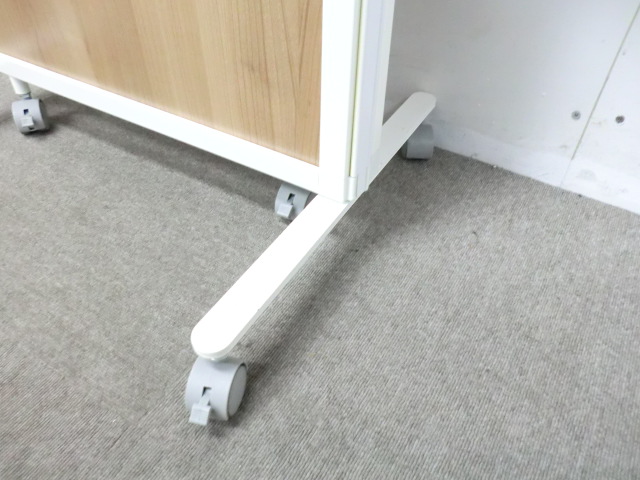 3連衝立 / 木目調 / 【中古】