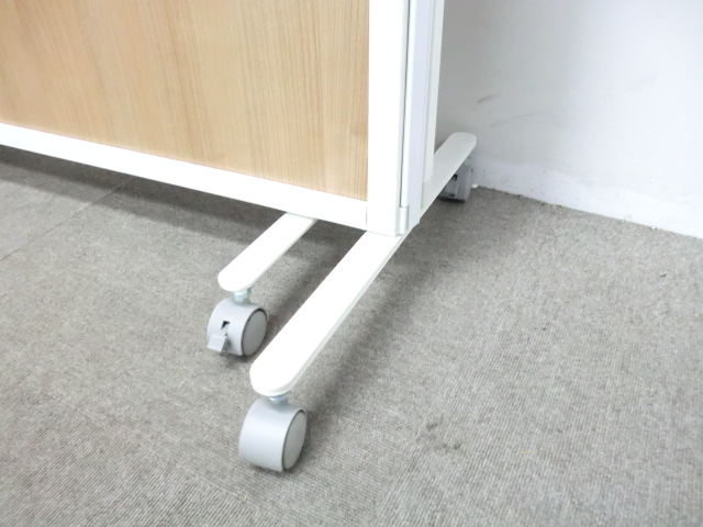 3連衝立 / 木目調 / 【中古】