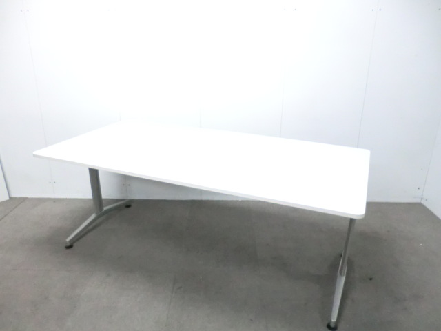 イトーキ / ホワイト / 【中古】 会議テーブル