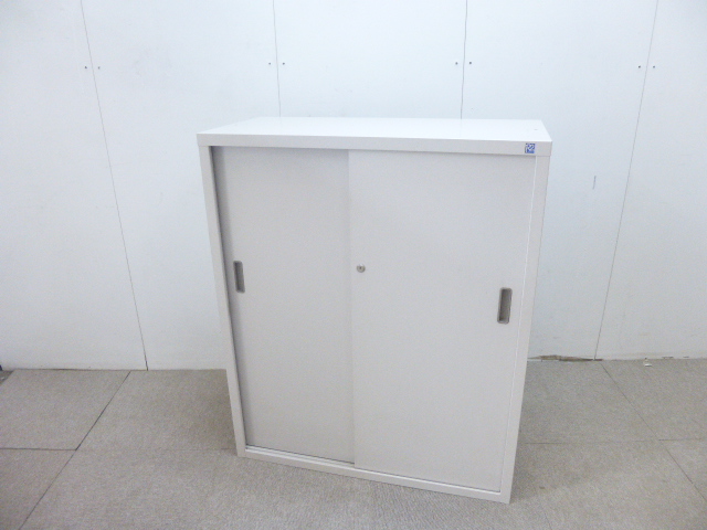 コクヨ/ニューグレー/引違キャビネット/【中古】