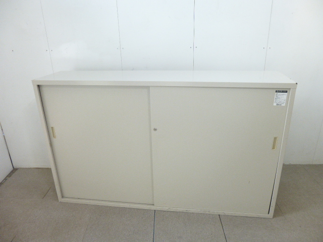 コクヨ/ニューグレー/引違キャビネット/【中古】