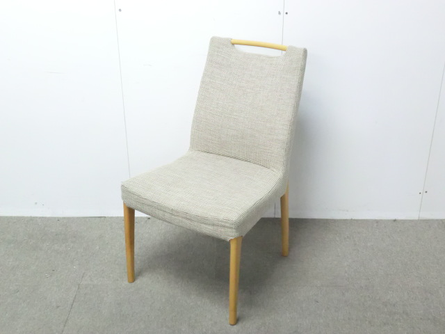 カリモク/CE32/ライトグレー/【中古】ミーティングチェア