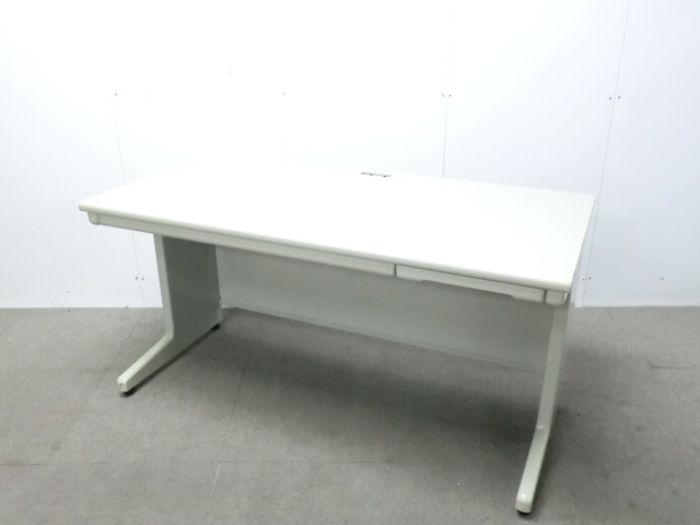 プラス / LA / ニューグレー / LA-147H 670-140 【中古】 平デスク