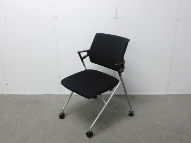コクヨ / ピエガ / ブラック / 【中古】 カートチェア