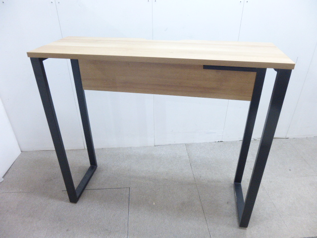 木目調/カウンターテーブル/【中古】