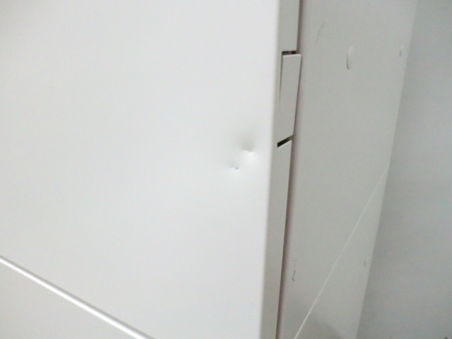 イトーキ / eS / ホワイト / 【中古】 上下連結書庫