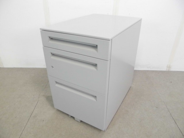 ウチダ / FEED / ３段ワゴン / ニューグレー