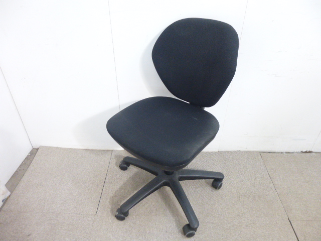 サンワサプライ/ブラック/OAチェア肘無