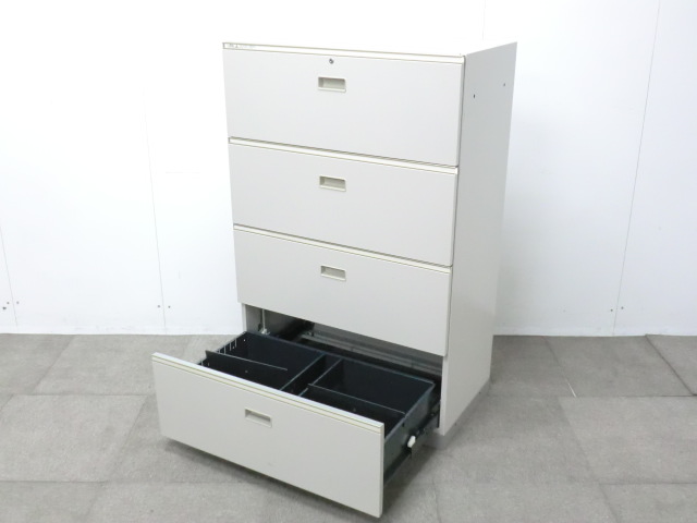 イトーキ/シンライン/ニューグレー/ 【中古】 4段ラテラル