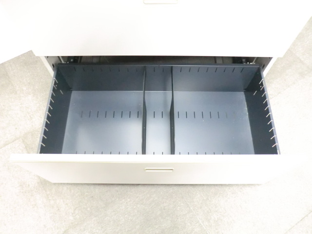 イトーキ/シンライン/ニューグレー/ 【中古】 上下連結書庫