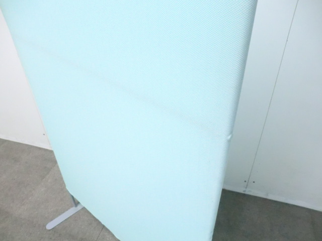 衝立 / ライトブルー / 【中古】 布
