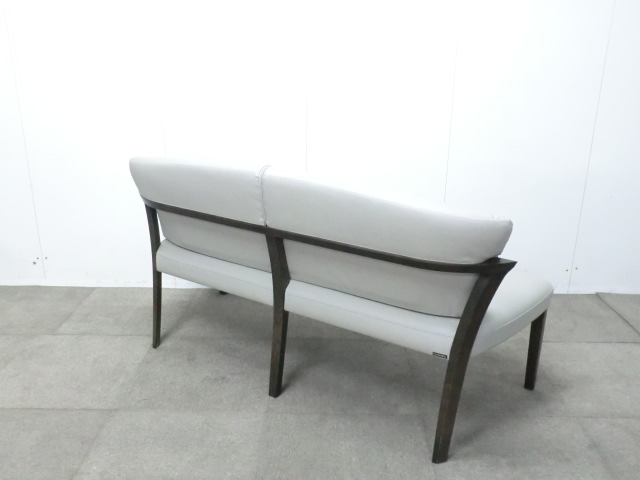 カリモク / グレー /CU9413 【中古】 2人用ソファ