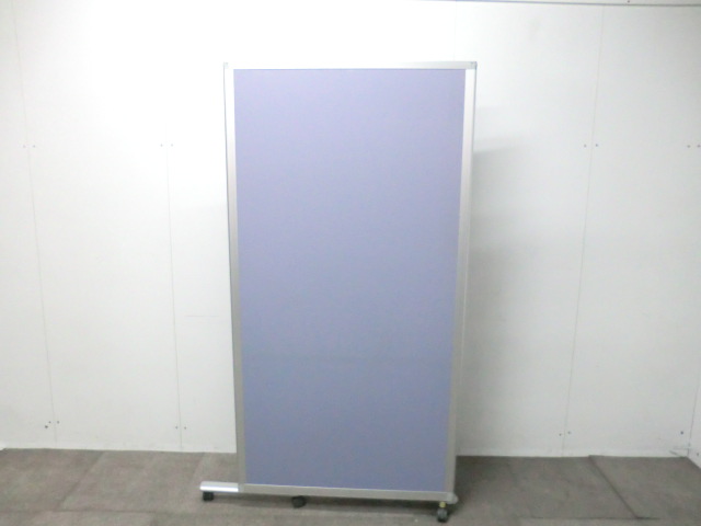 イトーキ / グレー / 【中古】 2連衝立