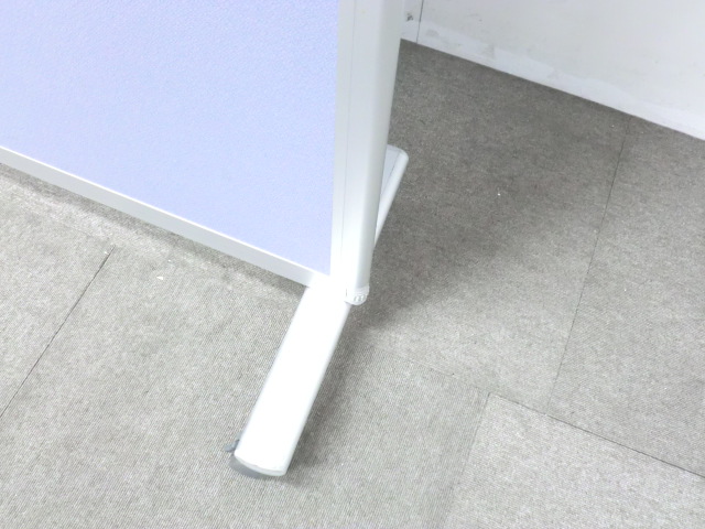 イトーキ / グレー / 【中古】 2連衝立