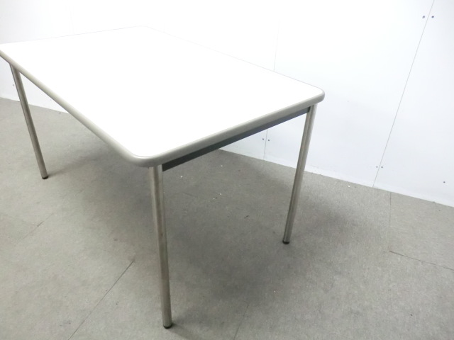 オカムラ / ニューグレー / 【中古】 会議テーブル