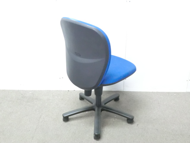 イトーキ/リエット / ブルー / 【中古】 OAチェア肘無