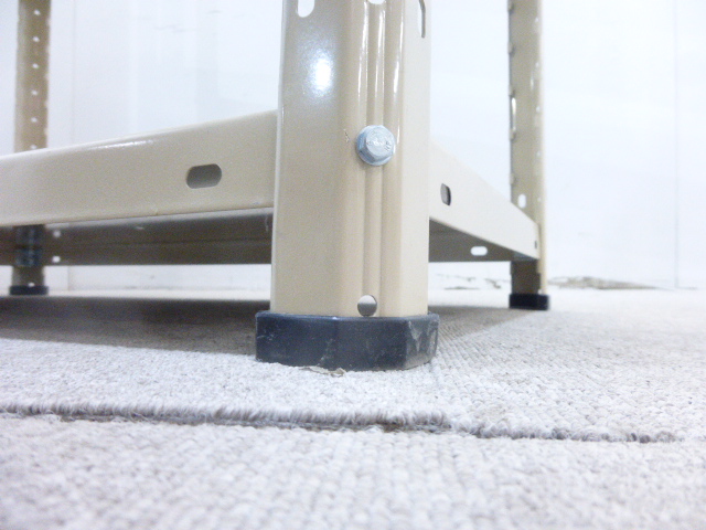 アイボリー/軽量ラック/ボルト式/【中古】