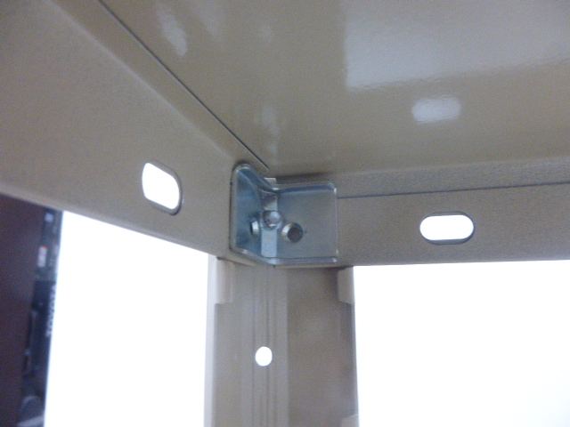 アイボリー/軽量ラック/ボルト式/【中古】