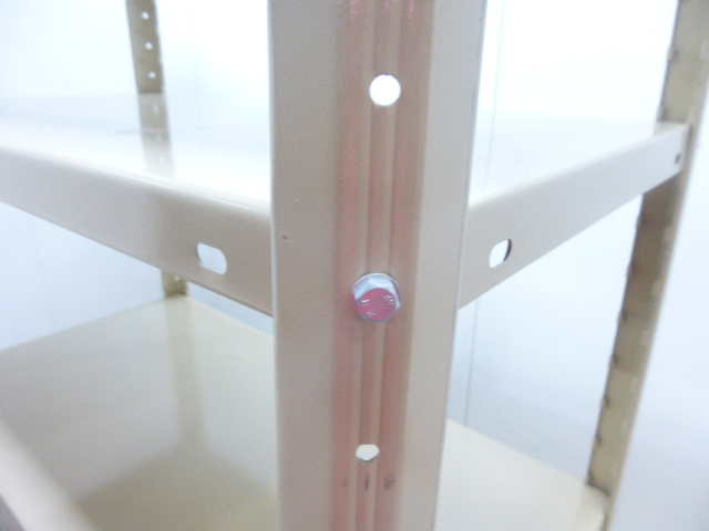 アイボリー/軽量ラック/ボルト式/【中古】