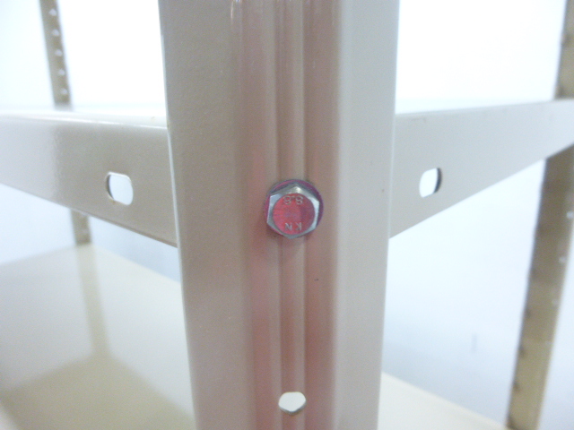 アイボリー/軽量ラック/ボルト式/【中古】/