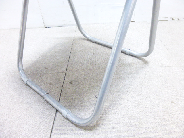 ブラック/折り畳みチェア/【中古】