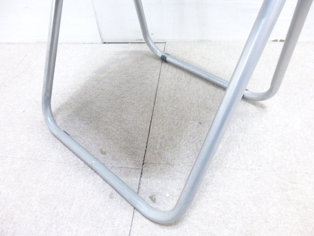 ブラック/折り畳みチェア/【中古】/