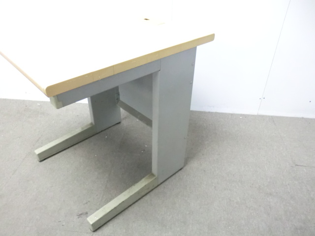 ウチダ / FEED / 木目調 / 【中古】 平デスク