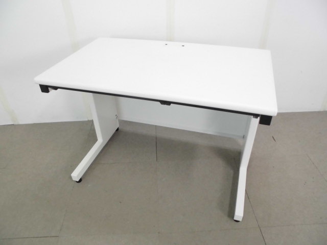 プラス / フラットライン / ホワイト / 平デスク