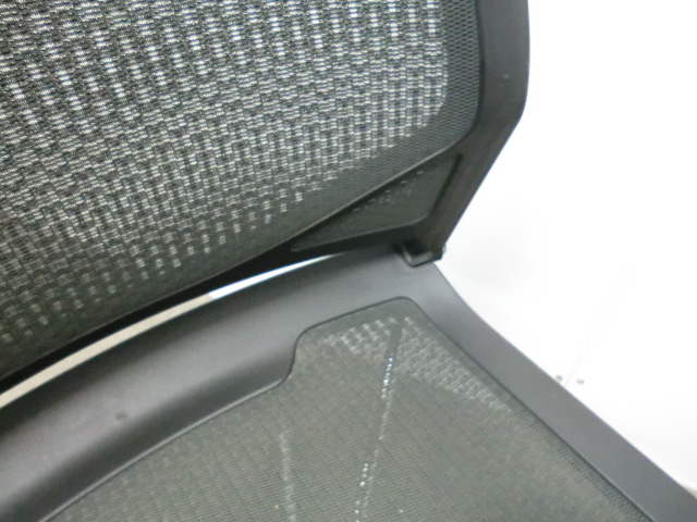 オカムラ/クリール/ ブラック /【中古】ミーティングチェア