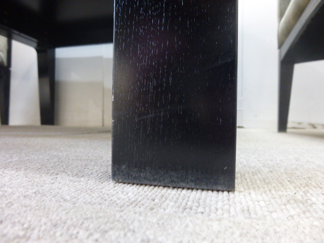 大川家具/木目調/応接セット/【中古】