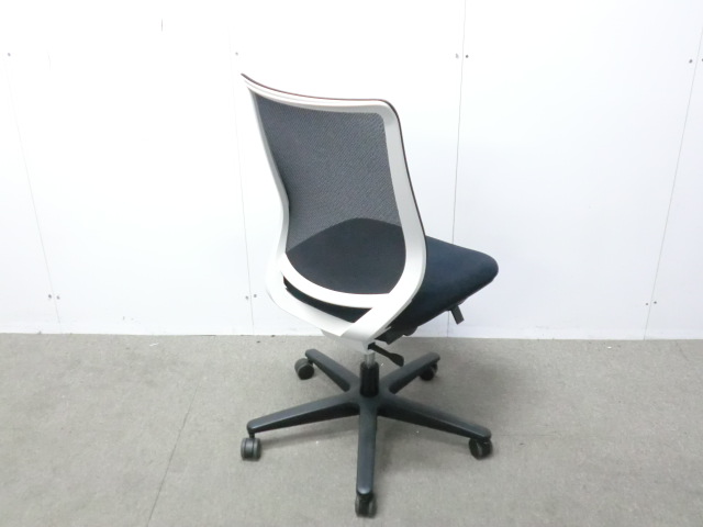 コクヨ/ ミトラ / ブラック / 【中古】 OAチェア肘無