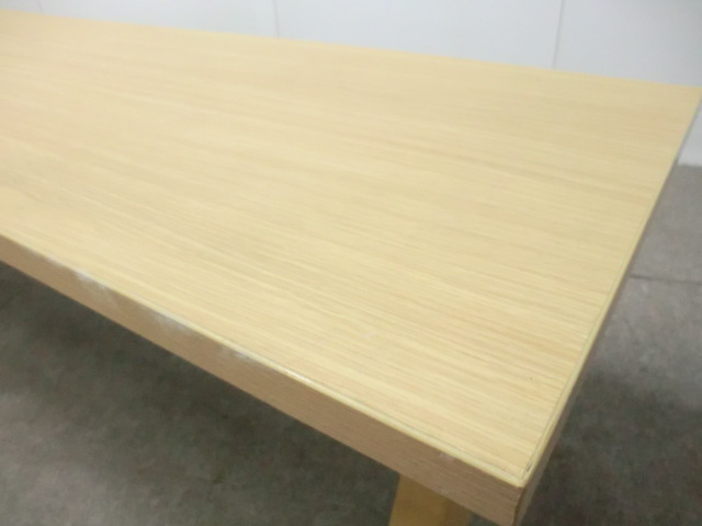 コクヨ / 木目調 / 【中古】 ベンチ