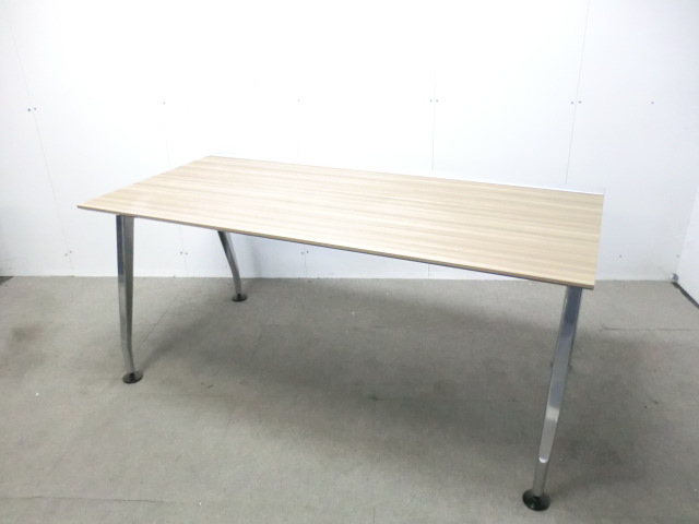 コクヨ / サイビ / 木目調 / 【中古】 平デスク