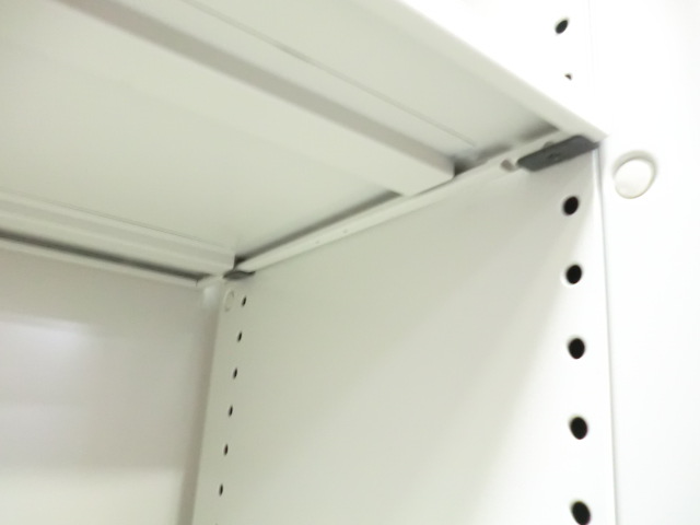 オカムラ/SA/ニューグレー/ 【中古】 両開きキャビネット