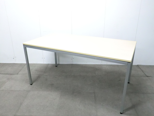 オカムラ / 木目調 / 【中古】 会議テーブル