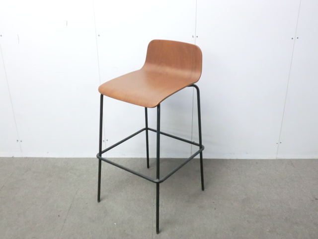 イトーキ / 木目調 / 【中古】 カウンターチェア