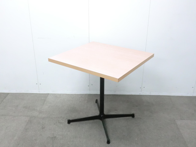 角テーブル / 木目調 / 【中古】