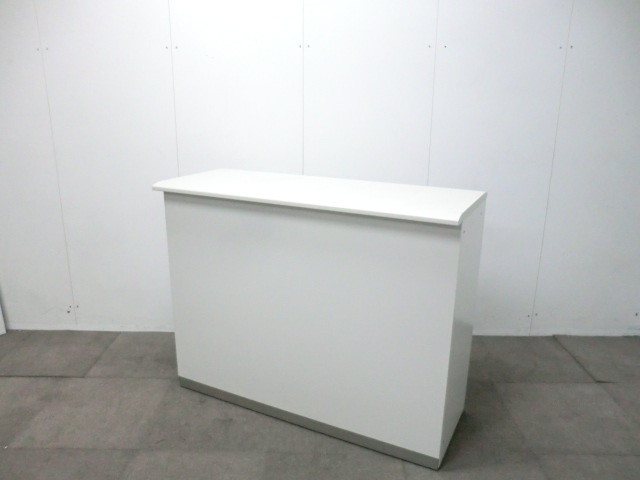 イトーキ / ホワイト / 【中古】 ハイカウンター