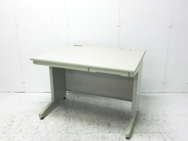 プラス / LA / ニューグレー / 【中古】 平デスク