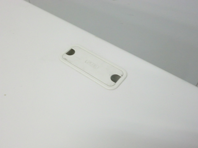 プラス/フラットライン / ホワイト / 【中古】 平デスク