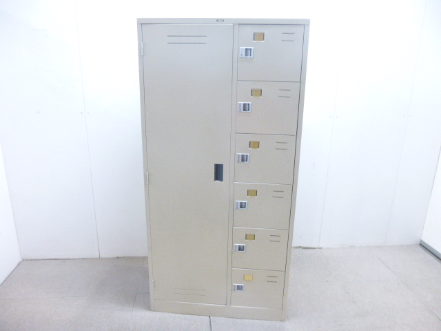 コクヨ/アイボリー/6人用ロッカー/【中古】