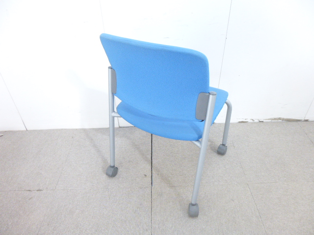 コクヨ/CK-100/ブルー/カートチェア/【中古】