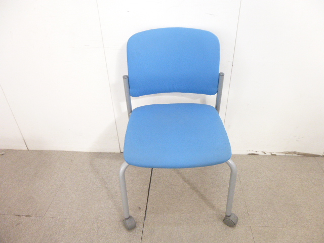 コクヨ/CK-100/ブルー/カートチェア/【中古】