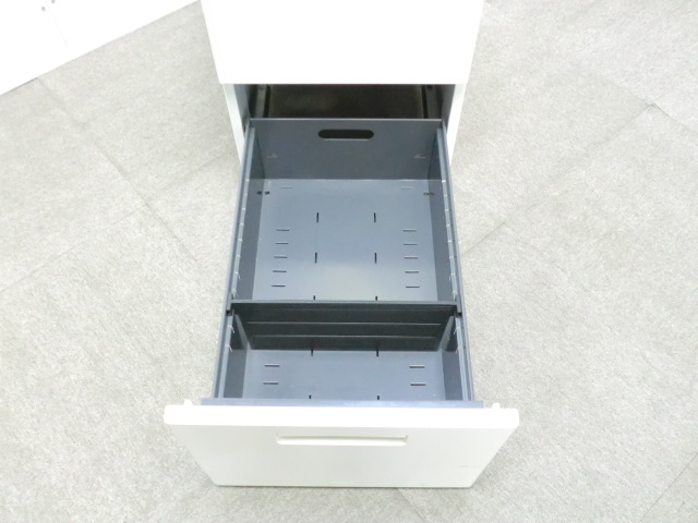 コクヨ / ホワイト/ 【中古】 3段ハイワゴン