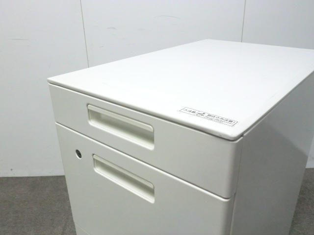 コクヨ / ホワイト/ 【中古】 3段ハイワゴン