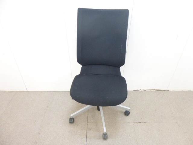 コクヨ/アガタ/OAチェア/肘無/ブラック/【中古】