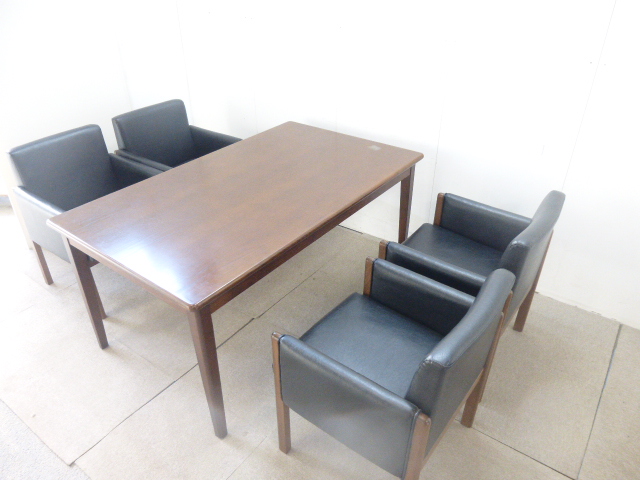 オリバー/木目調/応接セット/【中古】